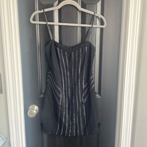 BEBE lil black dress with spaghetti straps-Size XS